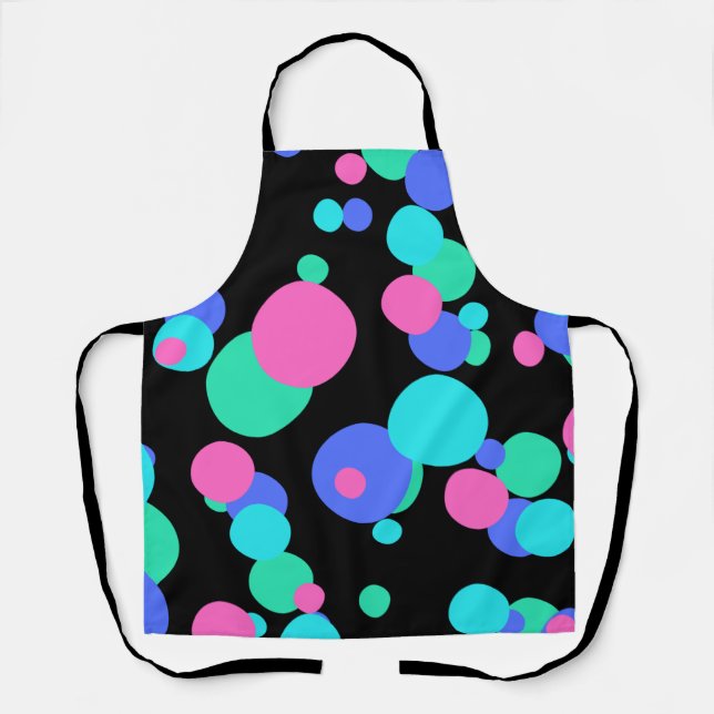Bubble Abstract Pattern       Apron (Front)