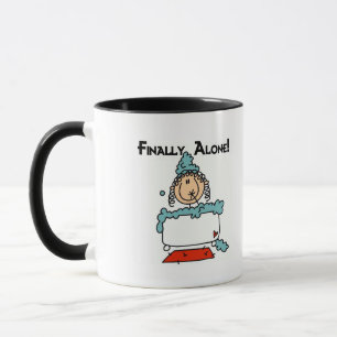 Bubble Bath Stick Figure Tshirts and Gifts Mug