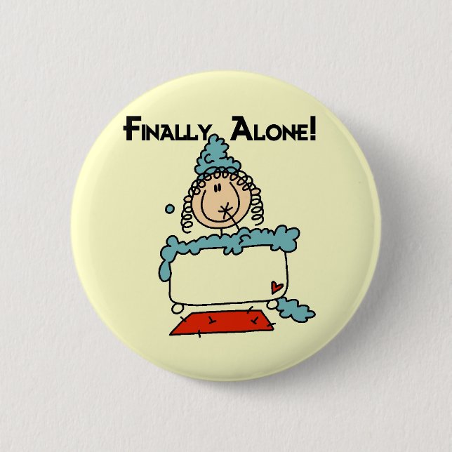 Bubble Bath Tshirts and Gifts 6 Cm Round Badge (Front)