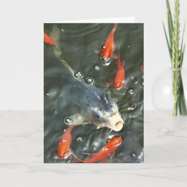 Bubble Birthday Card (Front)