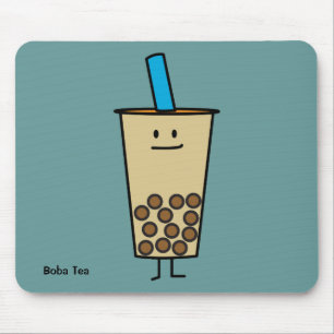 Bubble Boba Pearl Milk Tea Tapioca balls Mouse Pad