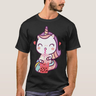 Bubble Boba Tea cartoon humour  T-Shirt