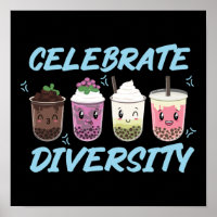 Bubble Boba Tea Celebrate Diversity LGBT Pride