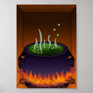 Bubble, Bubble, Toil & Trouble Poster