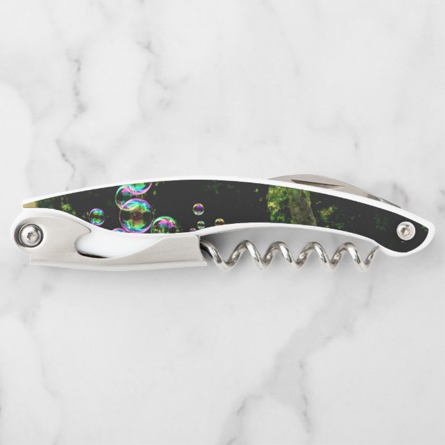 Bubble Bubbly Wedding Romantic Destiny's Destiny Corkscrew (Front)