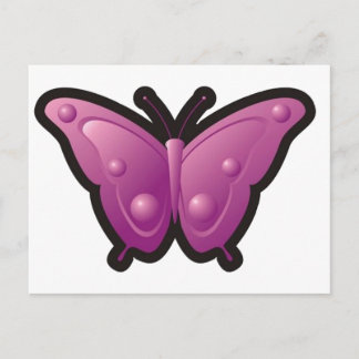 Bubble Butterfly 4 Postcard