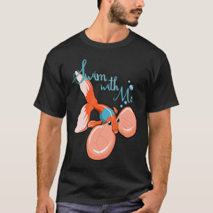 Bubble Eye Goldfish Celestial Fish T-Shirt