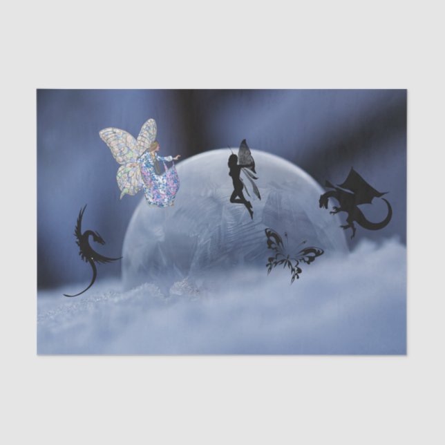 Bubble Fairy Fantasy  Tissue Paper (Front)