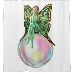 Bubble Fairy, Flower Fairy, Fairy Gifts, Fairy Shower Curtain