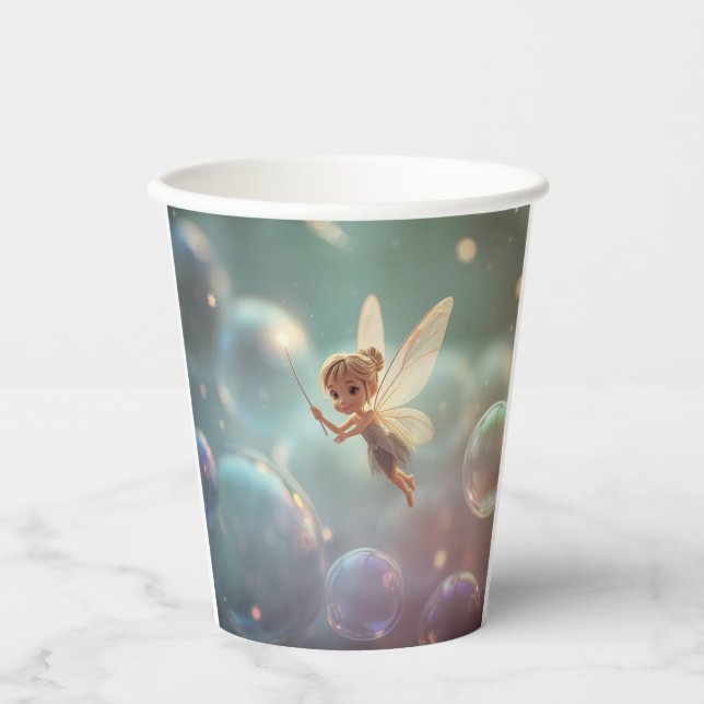 Bubble Fairy Paper Cups (Front)