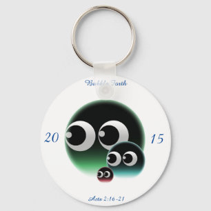 Bubble Family Key Ring