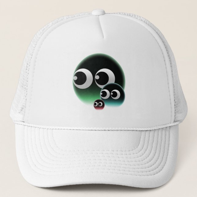 Bubble Family Trucker Hat (Front)