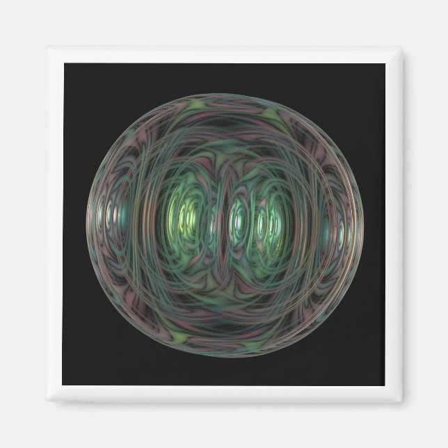 bubble fractal magnet (Front)