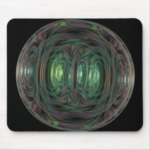 bubble fractal mouse pad