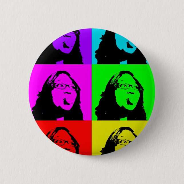 Bubble Gum 6 Cm Round Badge (Front)