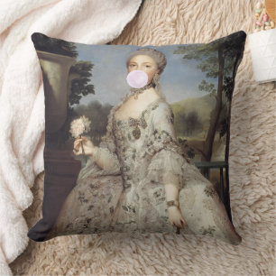 Bubble gum Diva Luisa de Parma Cushion