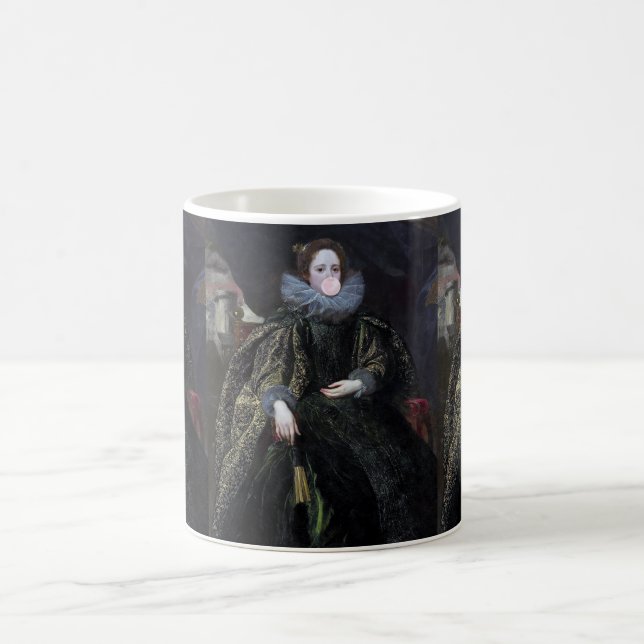 Bubble gum Diva Marchesa Coffee Mug (Center)
