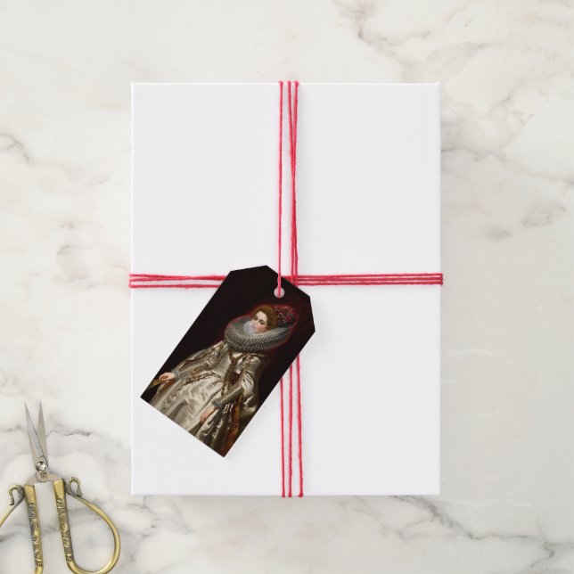 Bubble gum Diva Marchesa Gift Tags (With Twine)