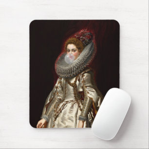 Bubble gum Diva Marchesa Mouse Pad