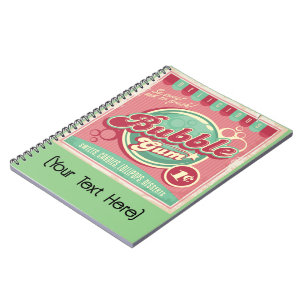 Bubble Gum Photo Notebook