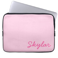 Bubble Gum Pink Hot Pink Custom Cursive Name