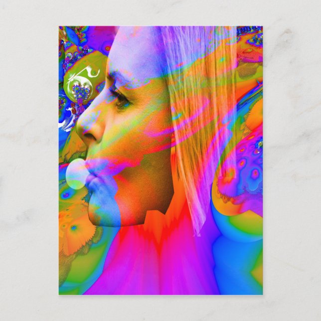 Bubble gum postcard (Front)