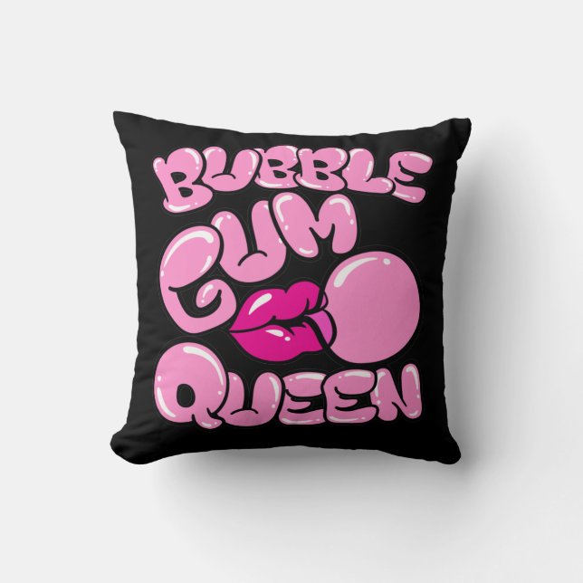 Bubble Gum Queen Cushion (Front)