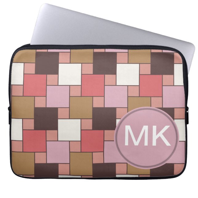 Bubble Gum Sorbet Laptop Sleeve (Front)