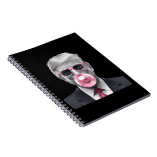 Bubble Gum Trump Donald Trump 2024 Vote for Trump Notebook