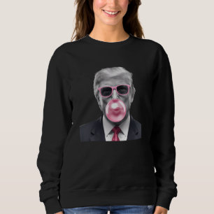 Bubble Gum Trump Donald Trump 2024 Vote for Trump Sweatshirt