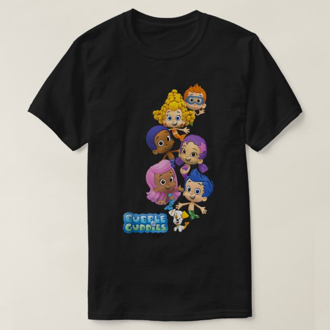 Bubble Guppies School Of Mermaids  T-Shirt (Design Front)