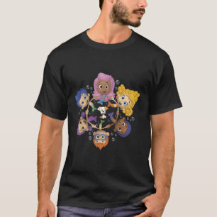 Bubble Guppies Synchronised Swimming Circle Portra T-Shirt