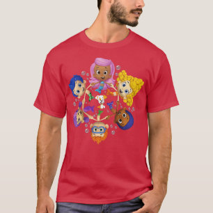 Bubble Guppies Synchronised Swimming Circle Portra T-Shirt