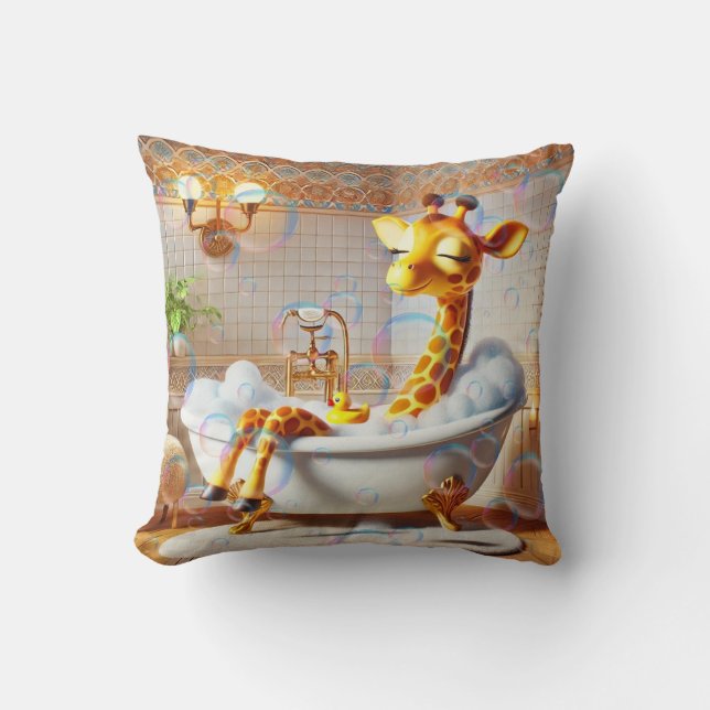 Bubble Haven Bathtime Cushion (Front)