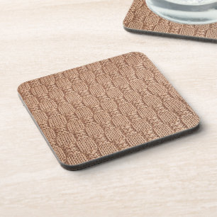 Bubble Knit Stitch Pattern by Shirley Taylor Coaster
