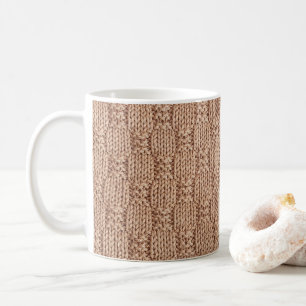Bubble Knit Stitch Pattern by Shirley Taylor Coffee Mug