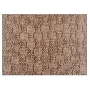 Bubble Knit Stitch Pattern by Shirley Taylor Cutting Board