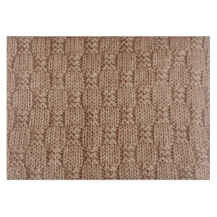 Bubble Knit Stitch Pattern by Shirley Taylor Cutting Board