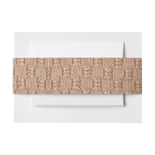 Bubble Knit Stitch Pattern by Shirley Taylor Invitation Belly Band