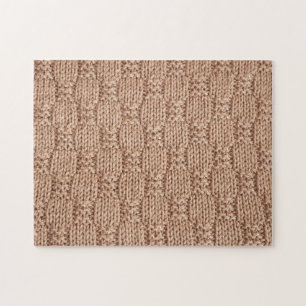Bubble Knit Stitch Pattern by Shirley Taylor Jigsaw Puzzle