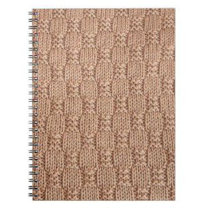 Bubble Knit Stitch Pattern by Shirley Taylor Notebook