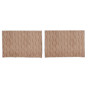 Bubble Knit Stitch Pattern by Shirley Taylor Pillowcase