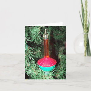 Bubble Light Photo Folded Note Card