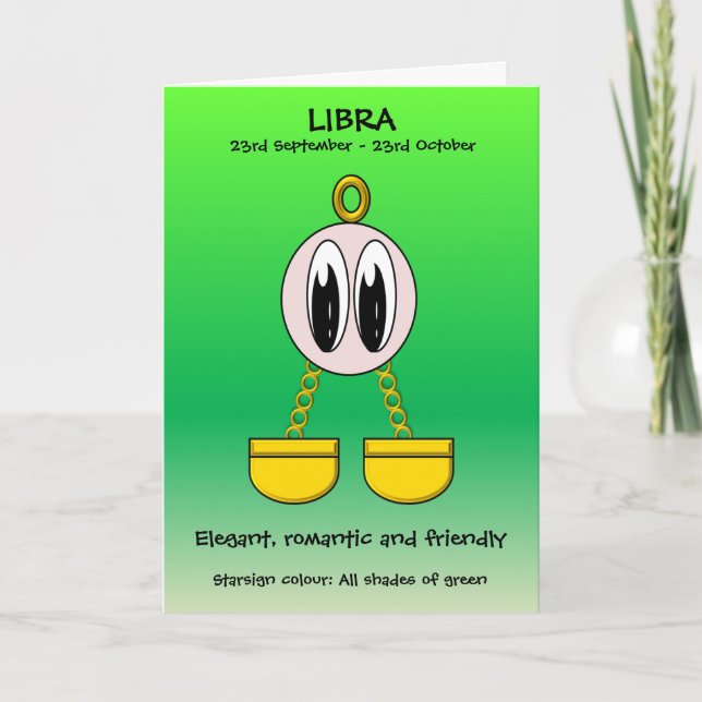 Bubble Scope Libra Card (Front)