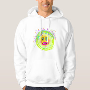 Bubble Smile Meemogie Emoji Art Hoodie