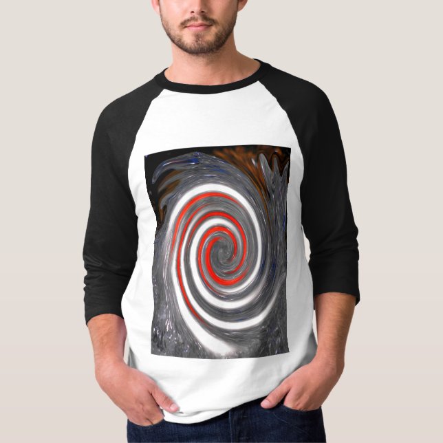 Bubble swirling and bursting T-Shirt (Front)