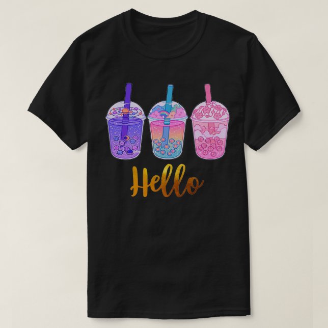 Bubble Tea 71 T-Shirt (Design Front)