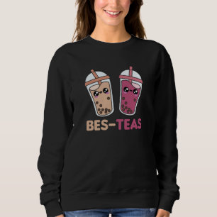 Bubble Tea Best Friends Party Partner Boba Sweatshirt