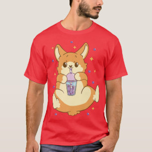 Bubble Tea Corgi Ice Coffee Dog Owner Puppy Pet Do T-Shirt