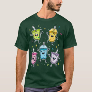 Bubble Tea Flavours T-Shirt